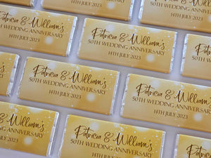 Gold | Personalised Chocolate Bars