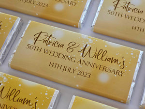 Gold | Personalised Chocolate Bars