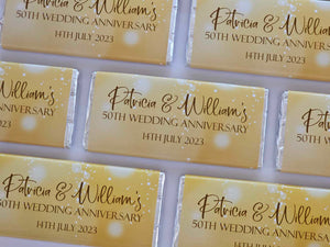 Gold | Personalised Chocolate Bars