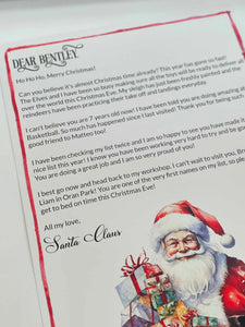 Letter from Santa | Santa with Gifts
