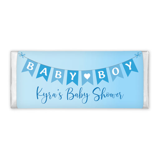 Baby Boy Banner | Personalised Chocolate Bars
