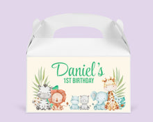 Load image into Gallery viewer, Baby Safari | Personalised Favour Boxes