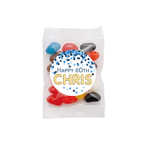 Blue Confetti | Personalised Mini Jelly Beans