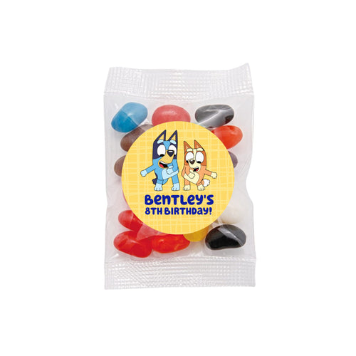 Bluey Yellow | Personalised Mini Jelly Beans