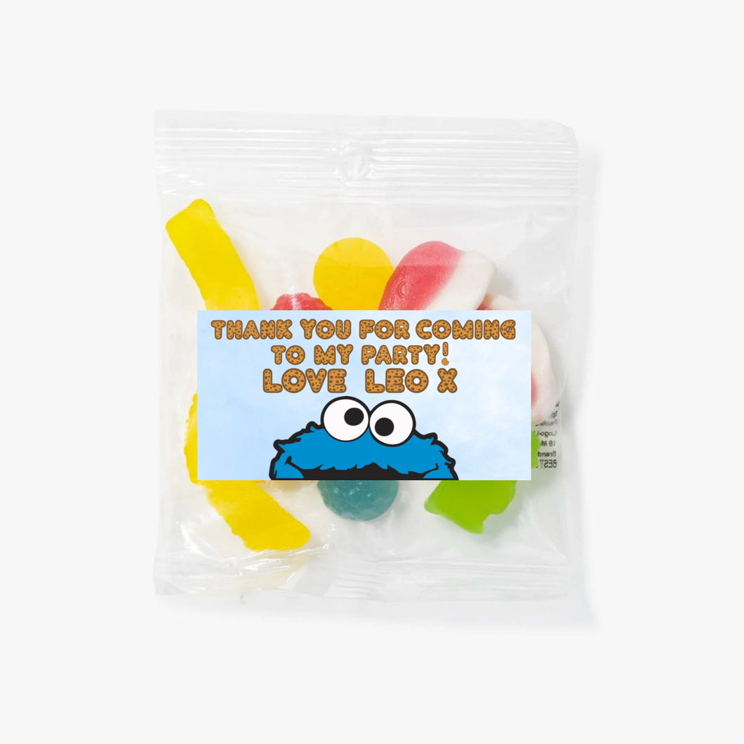 Cookie | Personalised Lolly Bag