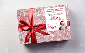 Express Delivery | Personalised Christmas Sticker