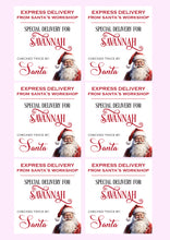 Load image into Gallery viewer, Express Delivery | Personalised Christmas Sticker