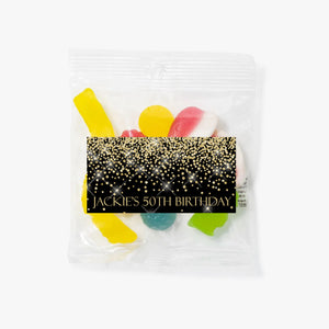 Glitter Sparkle | Personalised Lolly Bag