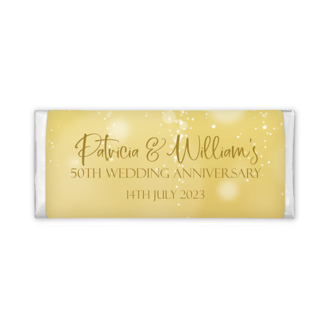 Gold | Personalised Chocolate Bars