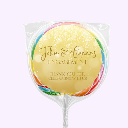 Gold | Personalised Lollipops