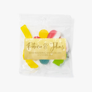 Gold | Personalised Lolly Bag