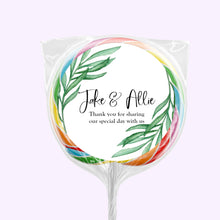 Load image into Gallery viewer, Green Leaves | Personalised Lollipops