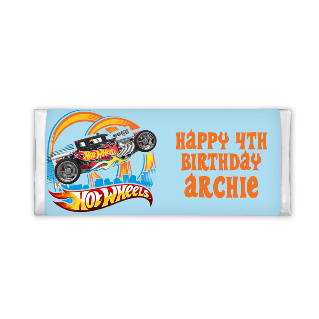 Cars | Personalised Chocolate Bars