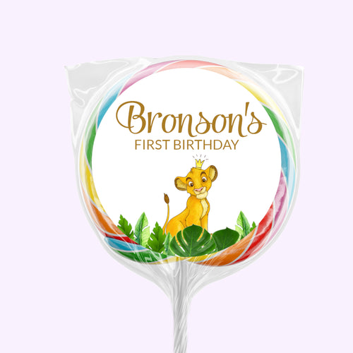 Lion | Personalised Lollipops