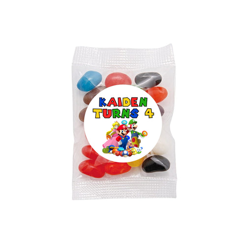 Mario | Personalised Mini Jelly Beans