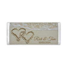 Load image into Gallery viewer, Sand &amp; Hearts | Personalised Chocolate Bars