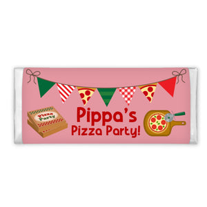 Pizza Party | Persoanlised Chocolate Bars