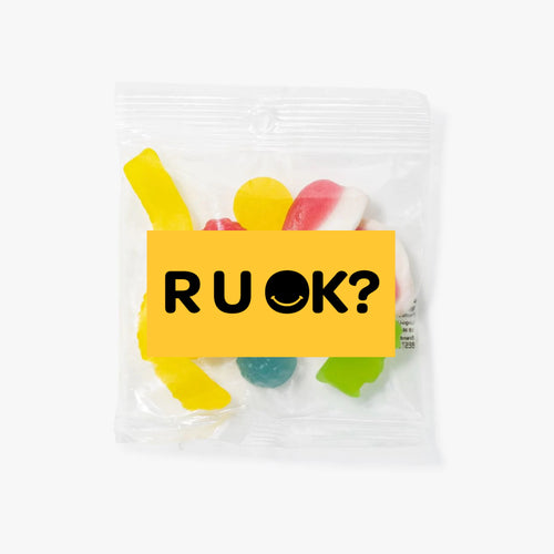 R U OK | Personalised Lolly Bags