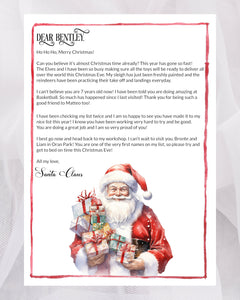 Letter from Santa | Santa with Gifts