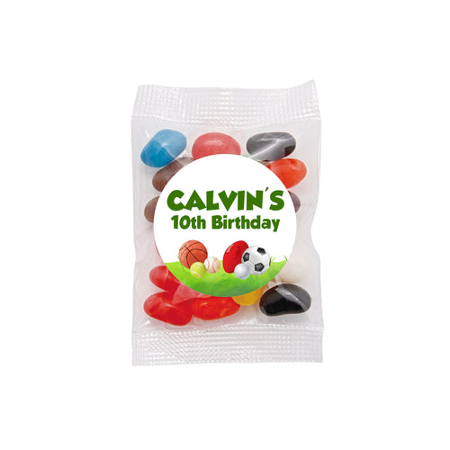 Sports Theme | Personalised Mini Jelly Beans