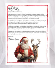 Load image into Gallery viewer, Letter from Santa | Santa &amp; Reindeer