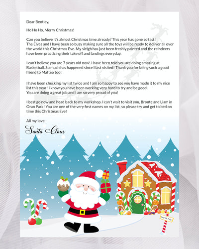 Letter from Santa | Winter Theme