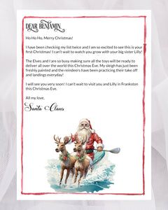 Letter from Santa | Surfing Santa