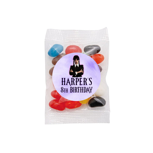 Wednesday Addams 2 | Personalised Mini Jelly Beans