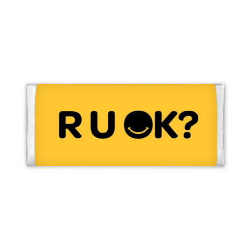 R U OK | Personalised Chocolate Bars