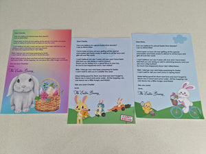 Letter from the Easter Bunny - Racer Style