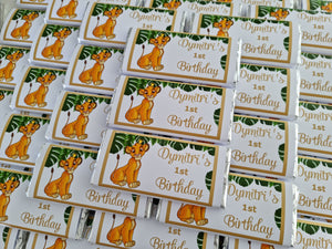 Lion King Inspired | Personalised Chocolate Bars