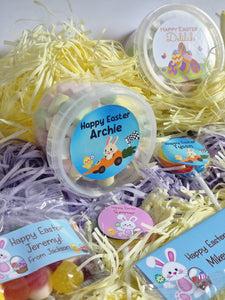 Bunny Racers | Personalised Marshmallow Tub
