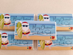 Summer Santa | Personalised Chocolate Bars