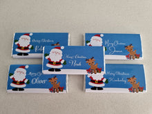 Load image into Gallery viewer, Santa &amp; Reindeer | Personalised Chocolate Bars