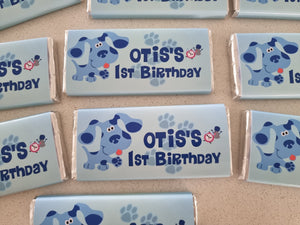 Blues Clues | Personalised Chocolate Bars