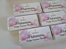 Load image into Gallery viewer, Watercolour Pink | Personalised Chocolate Bars