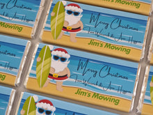 Load image into Gallery viewer, Summer Santa | Personalised Chocolate Bars