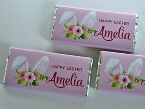 Bunny Ears | Personalised Chocolate Bars