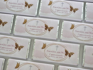 Gold Butterfly | Personalised Chocolate Bars