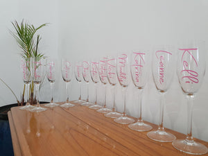 Champagne Glasses Personalised