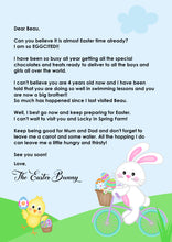 Load image into Gallery viewer, Letter from the Easter Bunny - 2