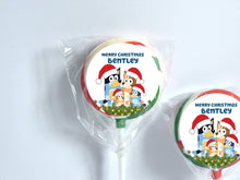 Load image into Gallery viewer, Blue Dog Family | Personalised Lollipop