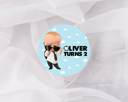 Boss Baby | Personalised Stickers