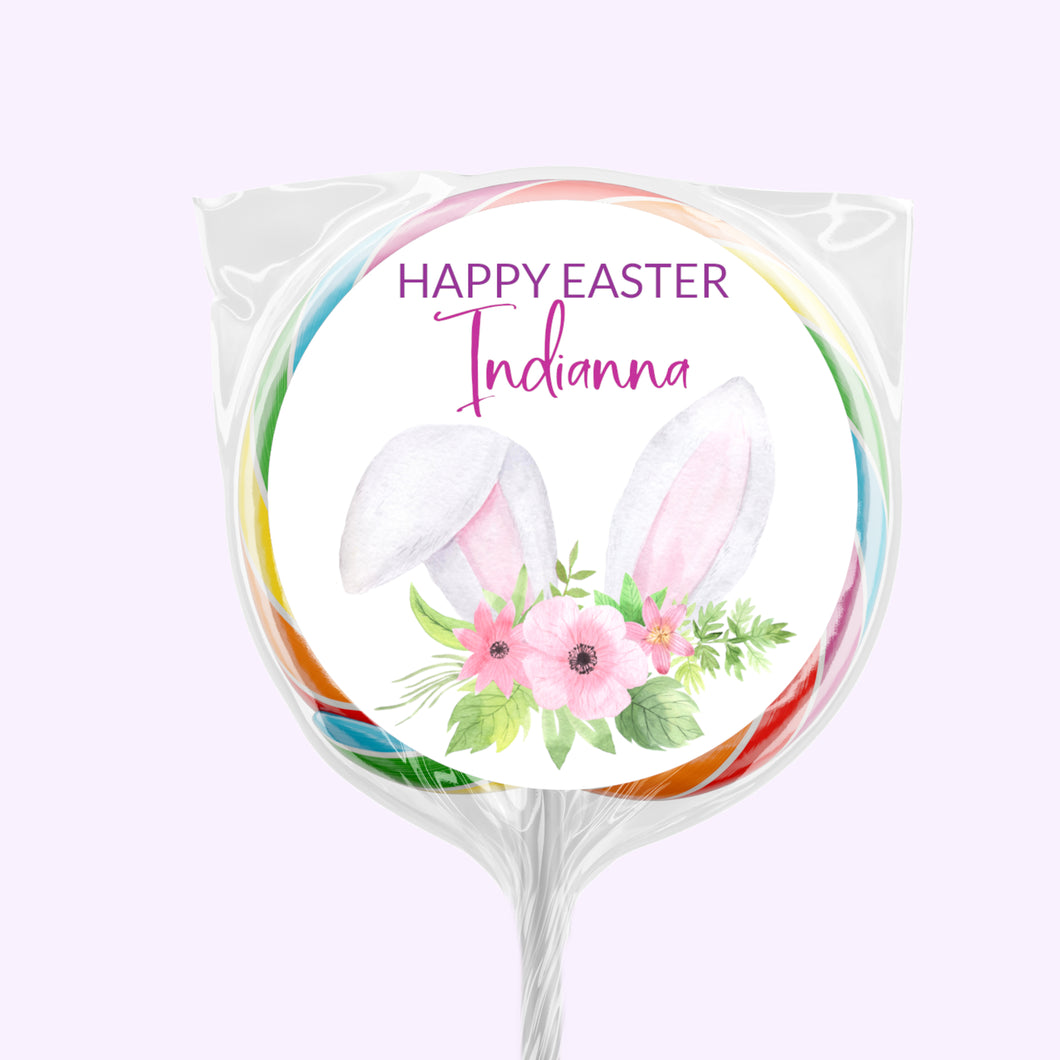 Bunny Ears | Personalised Easter Lollipops