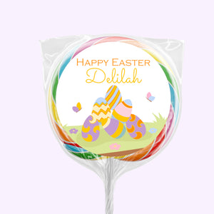 Easter Eggs | Personalised Easter Lollipops