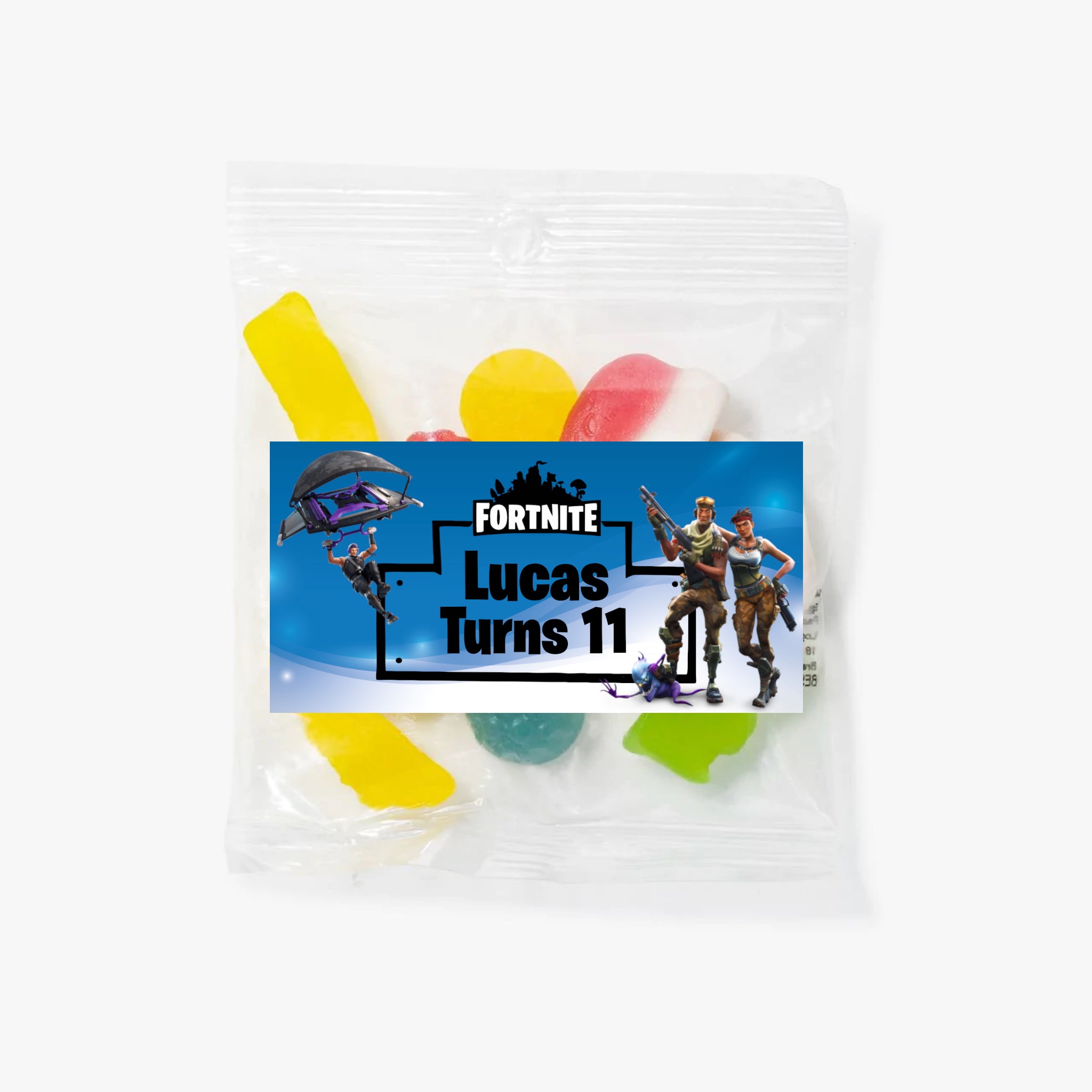 Fortnite Personalised Lolly Bag Kaysbees