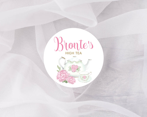 High Tea | Personalised Stickers