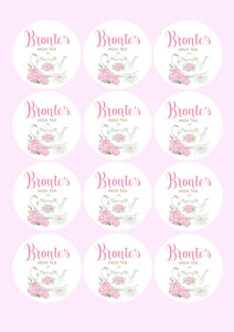 High Tea | Personalised Stickers