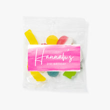 Load image into Gallery viewer, Hot Pink | Personalised Lolly Bag
