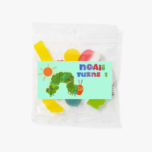 Hungry Caterpillar | Personalised Lolly Bag
